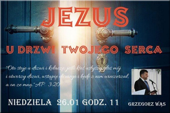 Grzegorz Wąs Jezus u dzrzwi Twojego serca
